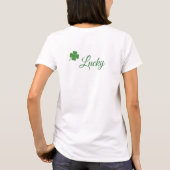 Gefühl Lucky Irish T - Shirt (Rückseite)