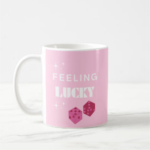 Gefühl Lucky, Lucky Girl, glücklichstes Mädchen, P Kaffeetasse