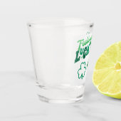 Gefühl Lucky mit einem Gold-Pot Schnapsglas (Links)