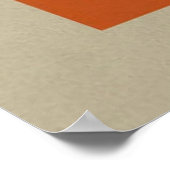 Gefühl Lucky Poster (Ecke)