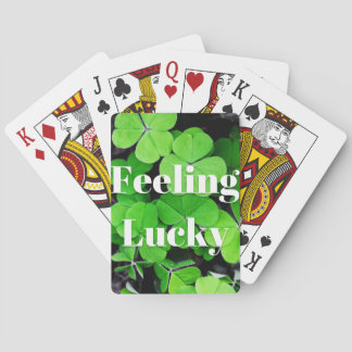 Gefühl Lucky Spielkarten