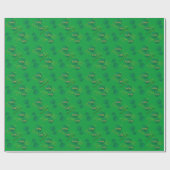 Gefühl Lucky St. Patrick's Day Geschenkpapier (Flach)