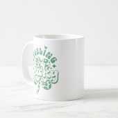 Gefühl Lucky | St. Patrick's Day Kaffeetasse (Vorderseite Links)