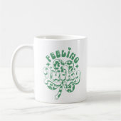 Gefühl Lucky | St. Patrick's Day Kaffeetasse (Links)