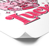 Gefühl Lucky, Valentine Pocket, Valentinstag Poster (Ecke)