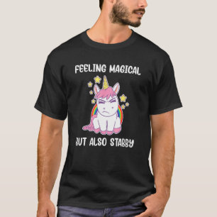 Gefühl Magie, aber auch Stabby Rainbow Unicorn Gi T-Shirt