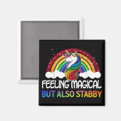 Gefühl magisch, aber auch stabil magnet (Vorderseite/Rückseite)