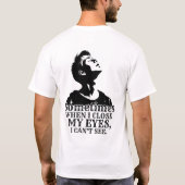 Gefühl manchmal T-Shirt (Rückseite)