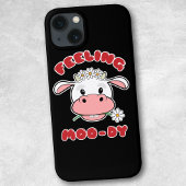 Gefühl Moo-dy | Niedlicher Kuhpreis für Cartoon Case-Mate iPhone Hülle
