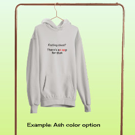 Gefühl müde App Geek Spaß Hoodie