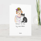 Gefühl nach unten | Förderung und Unterstützung Karte (Rückseite)