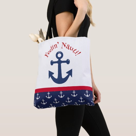 Gefühl Nautis Summer Anchor Design Tasche (Von Nahem)