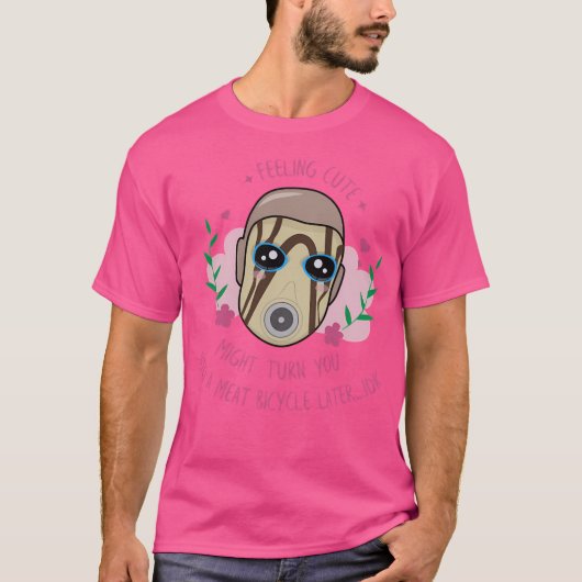 Gefühl Niedlich - Borderlands Psycho (für dunkle B T-Shirt (Vorderseite)
