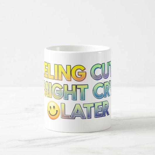 Gefühl niedlich kaffeetasse (Mittel)
