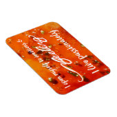 "Gefühl" Orange Sacral Chakra Words Magnet (Rechte Seite)