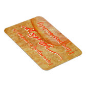 "Gefühl" Orange Sacral Chakra Words Magnet (Rechte Seite)