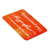 "Gefühl" Orange Sacral Chakra Words Magnete (Rechte Seite)