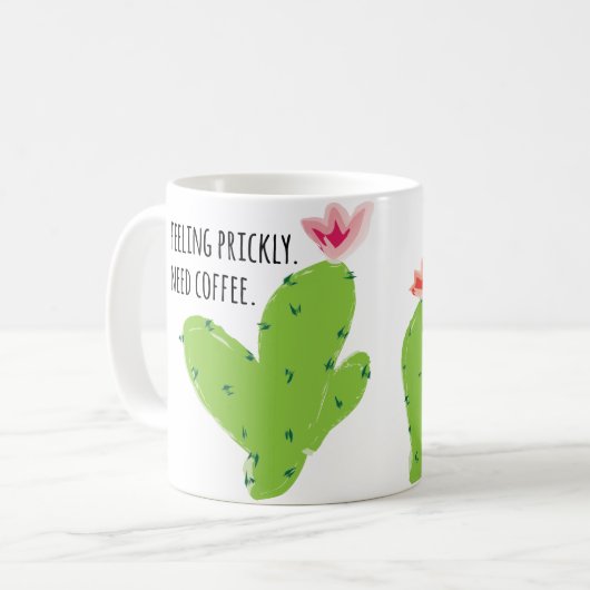Gefühl Prickly Birne Tasse (Vorderseite Links)