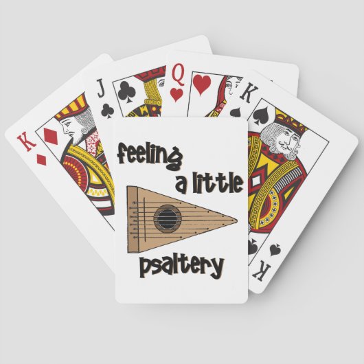 Gefühl Psaltery Spielkarten (Rückseite)