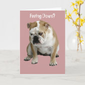 Gefühl runter? karte (Gelbe Blume)