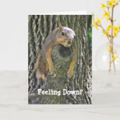 Gefühl runter? Unterstützung für Hang in There Karte (Gelbe Blume)