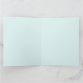 Gefühl SantaMental Romantischer Weihnachtsmistleto Karte (Innenseite)