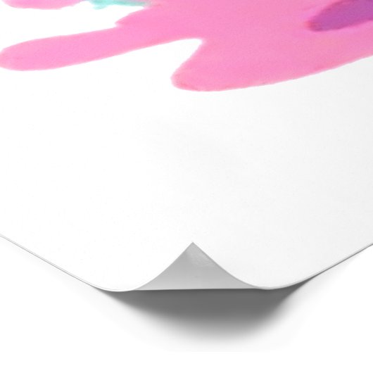 Gefühl Schön - Funny Beaver Grafik Poster (Ecke)