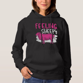 Gefühl Sheepy Sheep Pun 2 Bauer Sheep Lover Hoodie