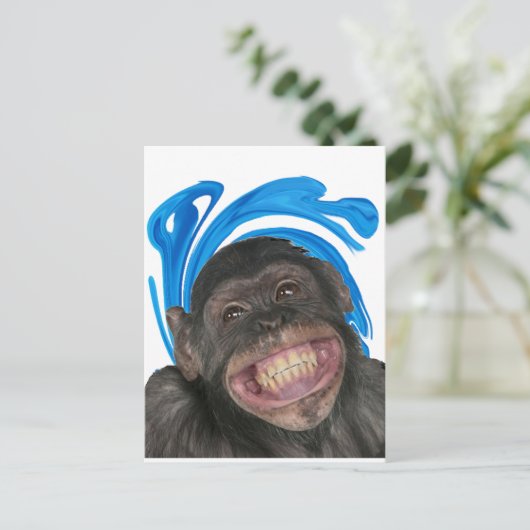 Gefühl SO GLÜCKLICH Postkarte (Stehend Vorderseite)