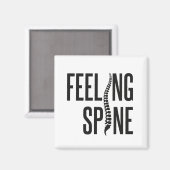 Gefühl Spine Chiropraktiker Magnet (Vorderseite/Rückseite)