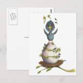 Gefühl Springy Postkarte (Vorne/Hinten)