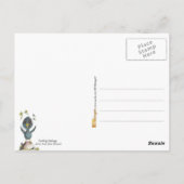 Gefühl Springy Postkarte (Rückseite)