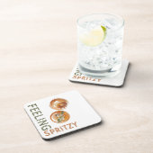 Gefühl Spritzy Orange Cocktail Getränkeuntersetzer (Rechte Seite)