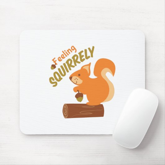 Gefühl Squirrely Mousepad (Mit Mouse)