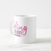 Gefühl Stabby Funny Nursing Kaffeetasse (Vorderseite Links)