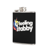 Gefühl stabil Einhorn Flachmann (Links)