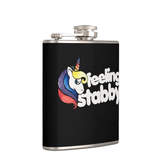 Gefühl stabil Einhorn Flachmann (Rechts)