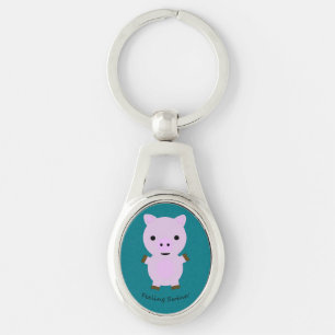 Gefühl Swine Pig Schlüsselanhänger