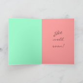 Gefühl träge karte (Innenseite)