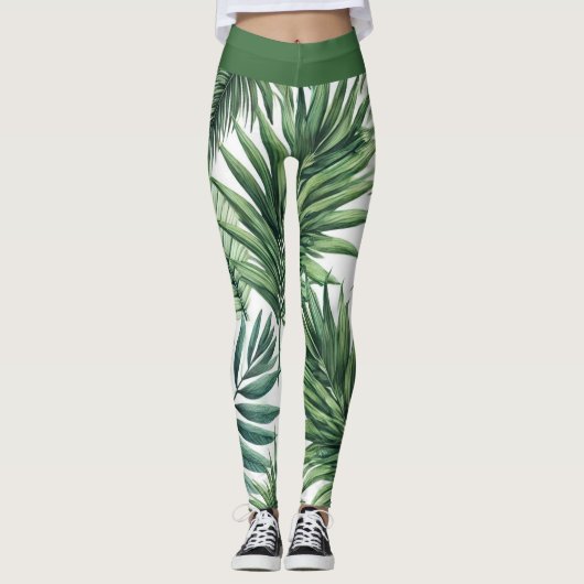 Gefühl Tropical Leggings (Vorderseite)