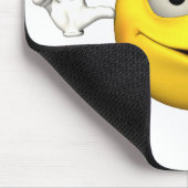 Gefühl-Typ - Zunge heraus Mousepad (Ecke)