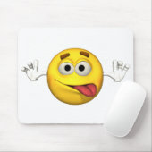 Gefühl-Typ - Zunge heraus Mousepad (Mit Mouse)
