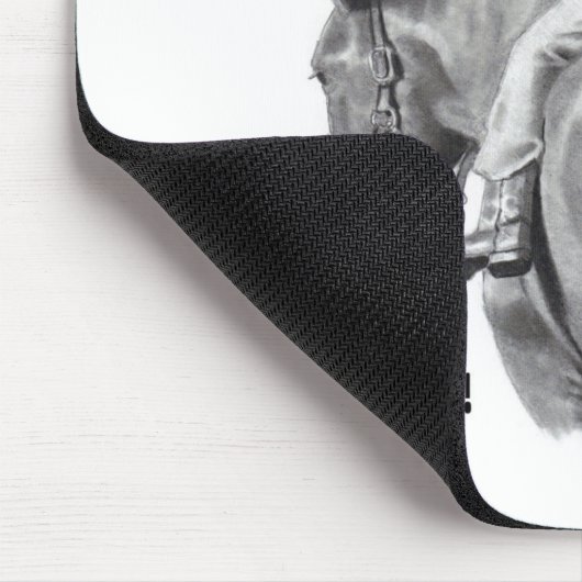 GEFÜHL UNTEN? SATTELN SIE OBEN! ZEICHNEN SIE MOUSEPAD (Ecke)