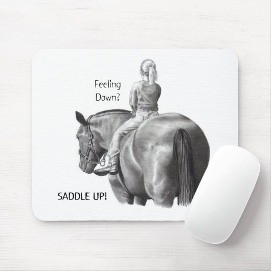 GEFÜHL UNTEN? SATTELN SIE OBEN! ZEICHNEN SIE MOUSEPAD (Mit Mouse)