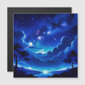 Gefühl verloren? Lass den Nachthimmel Inspiriert Magnetkarte (Vorne/Hinten)