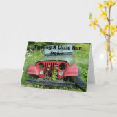 Gefühl wenig laufen unten karte (Gelbe Blume)