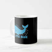 Gefühl Whale Blue Kaffeetasse (Vorderseite Links)