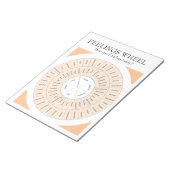 Gefühl Wheel DBT Tool Emotion Notizblock (angewinkelt)