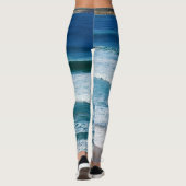 Gefühl wie Beach Day out, Ladys Leggings (Rückseite)