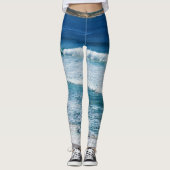 Gefühl wie Beach Day out, Ladys Leggings (Vorderseite)